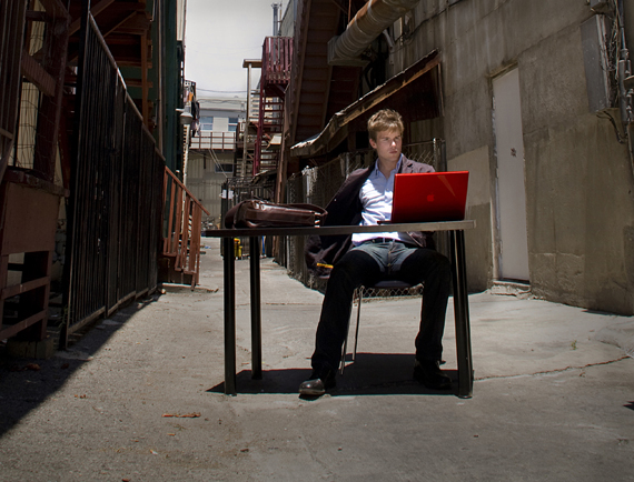 Colin in an Alley Colin in an Alley