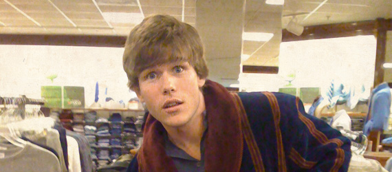 Colin Wright in a robe