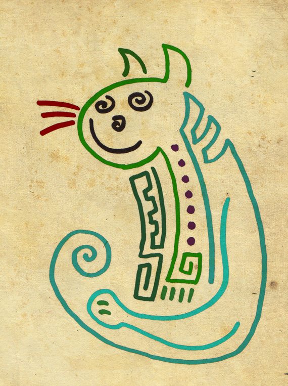 Cool, Confident Cat Cool, Confident Cat