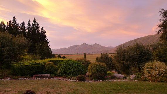 New Zealand sunset New Zealand sunset