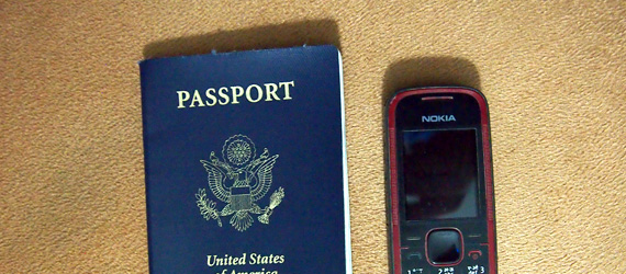 US Passport and Nokia Phone